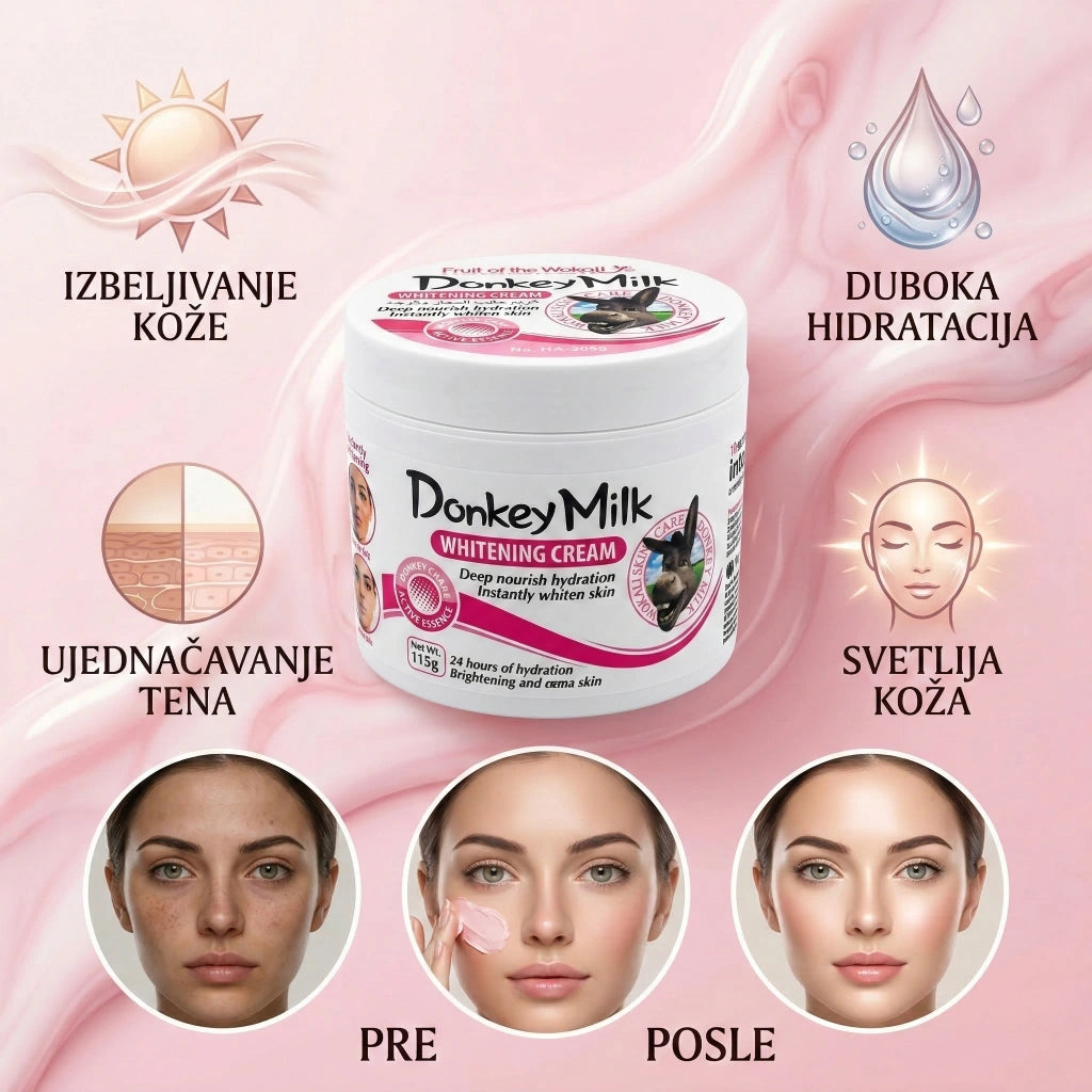 Donkey Milk Krema protiv fleka na koži