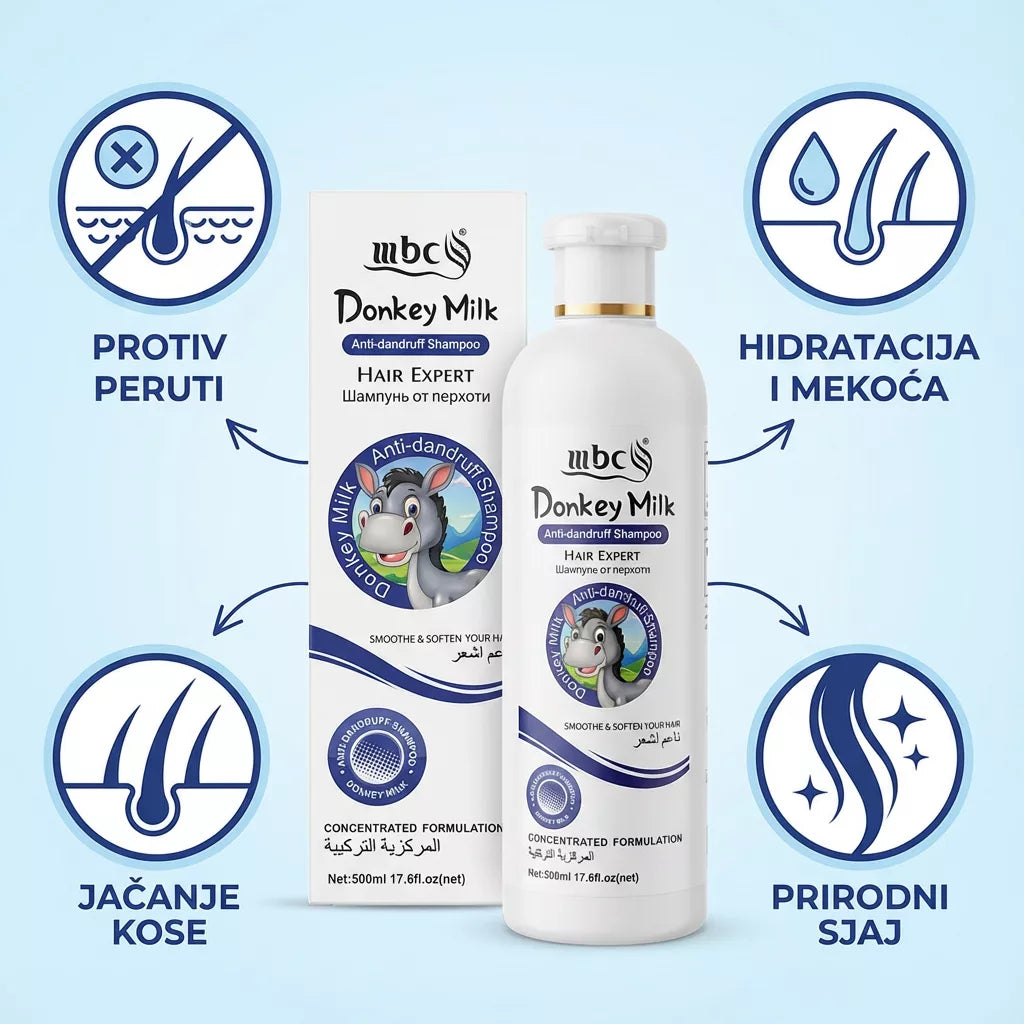 Donkey milk šampon magarećim mlekom